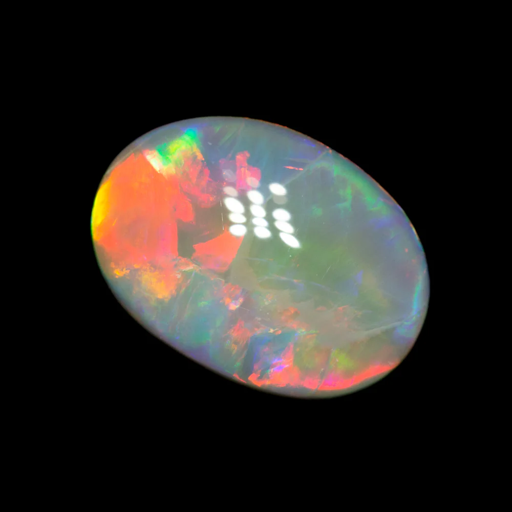 1.91 ct gem dark opal 10x8x3mm - Image 4