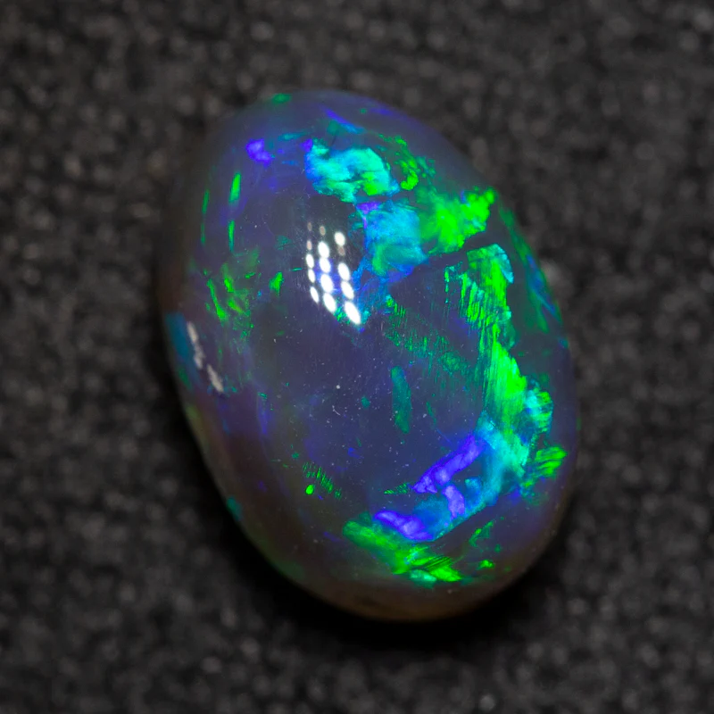 1.92 ct black crystal opal 8.8x5.9x5.9mm - Image 3
