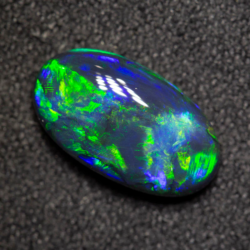 1.92 ct black opal 11.9x6.7x3.7mm - Image 4