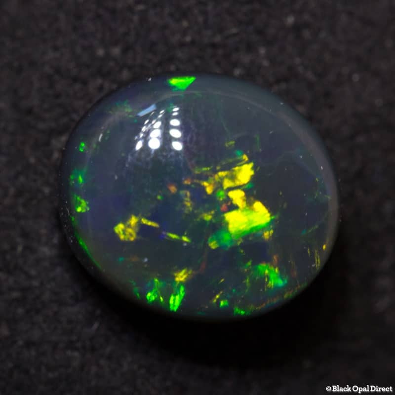 1.92 ct black opal 8.2x7.9x4.9mm - Image 3