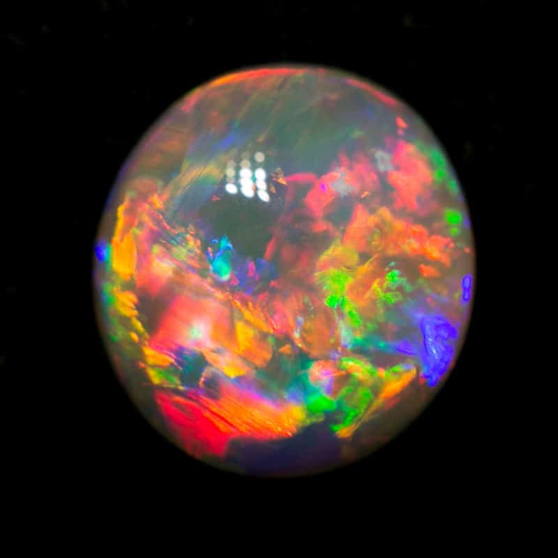 1.92 ct gem crystal opal 8.5x8x3mm - Image 3