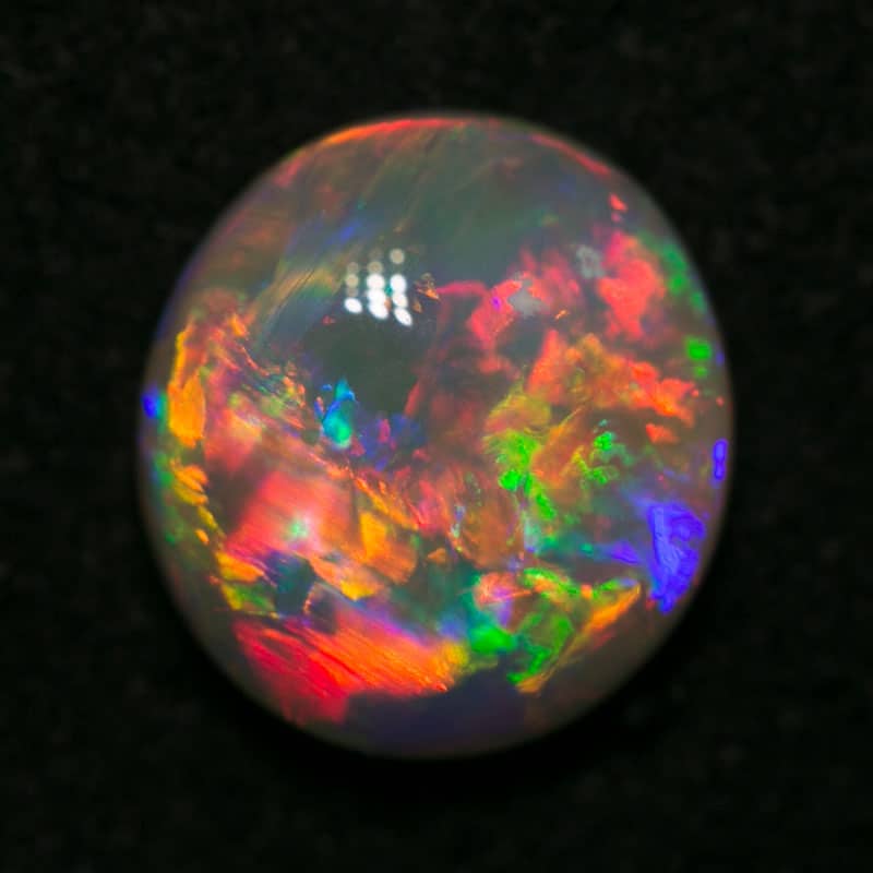 1.92 ct gem crystal opal 8.5x8x3mm - Image 4