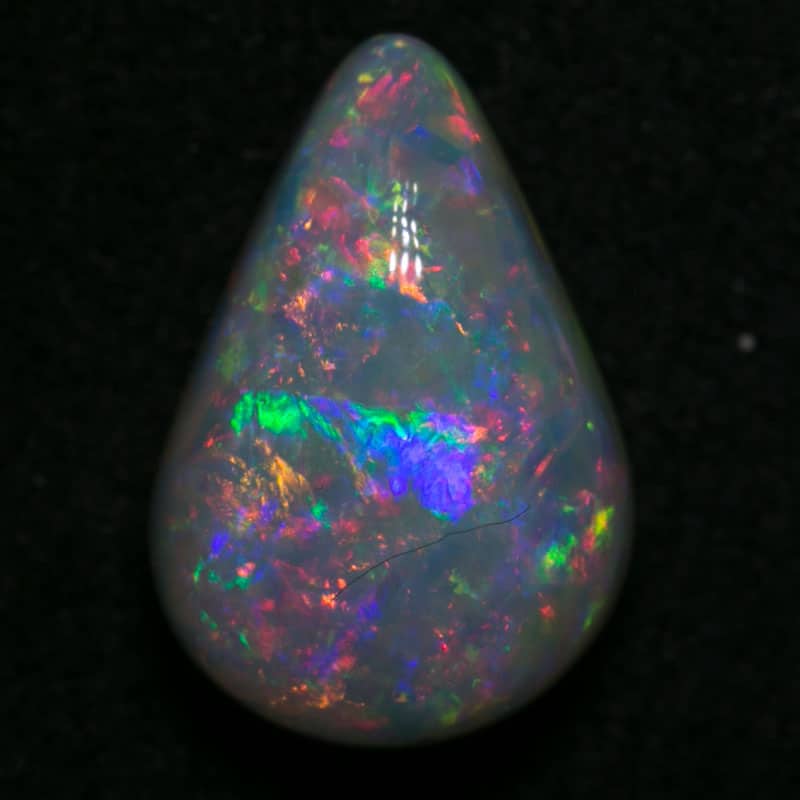 1.92ct double sided white opal 10x6.5x5mm - Image 4