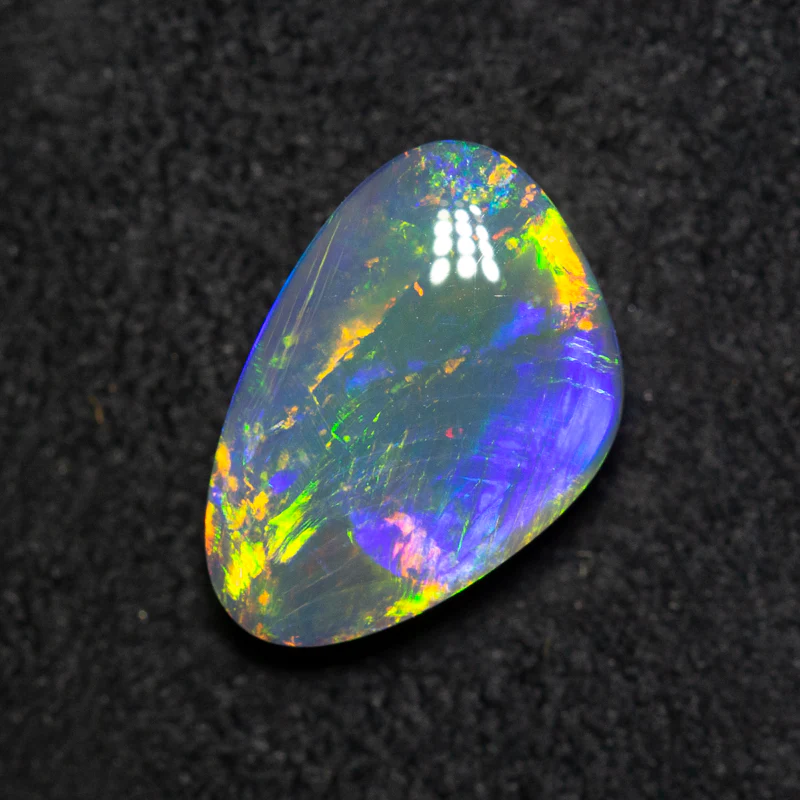 1.93 ct black opal 11x7.5x3.7mm - Image 3
