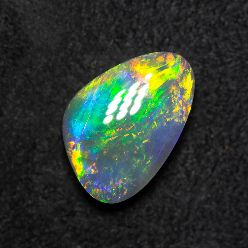 1.93 ct black opal 11x7.5x3.7mm - Image 4