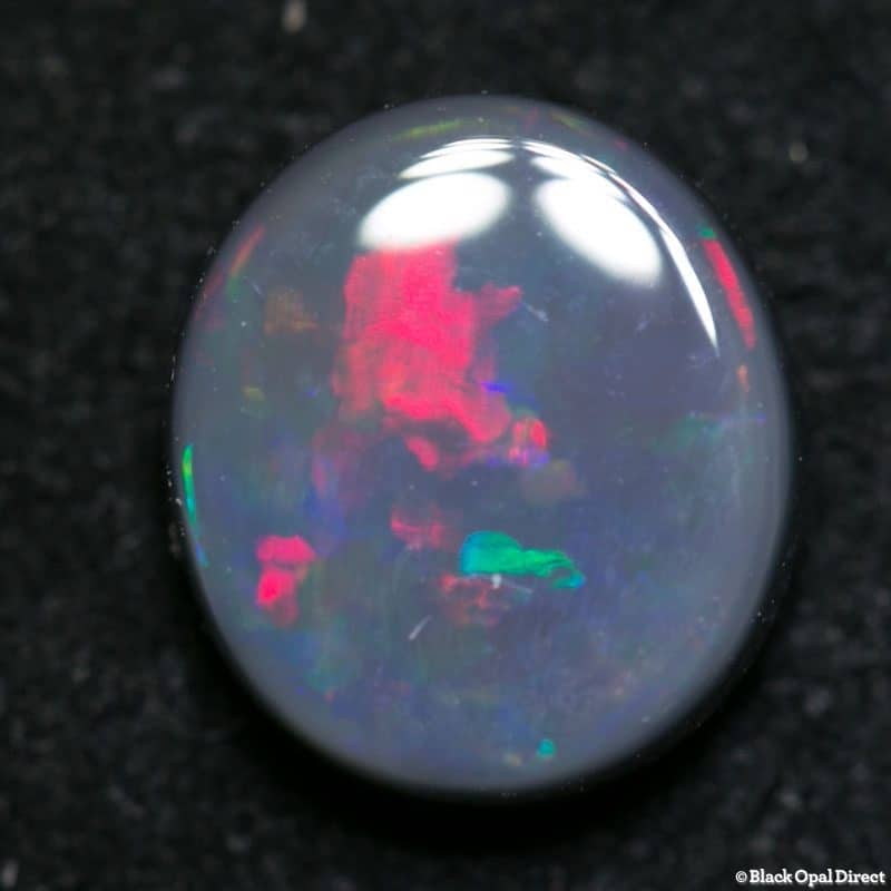 1.93 ct black opal 9x8x3mm - Image 3
