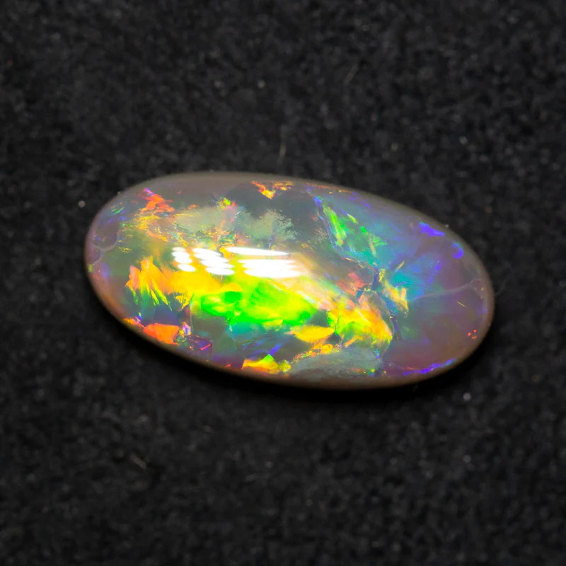 1.93 ct dark opal 12.3x6.2x4.1mm - Image 3