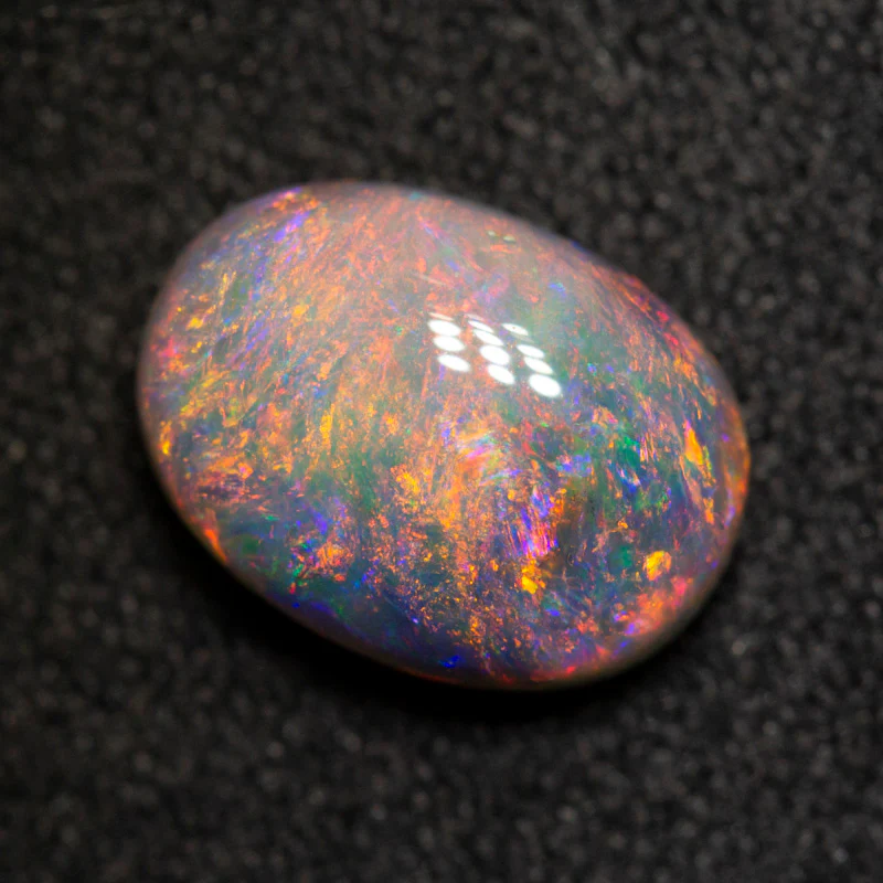 1.93 ct dark opal 9.6x7.1x4.7mm - Image 2