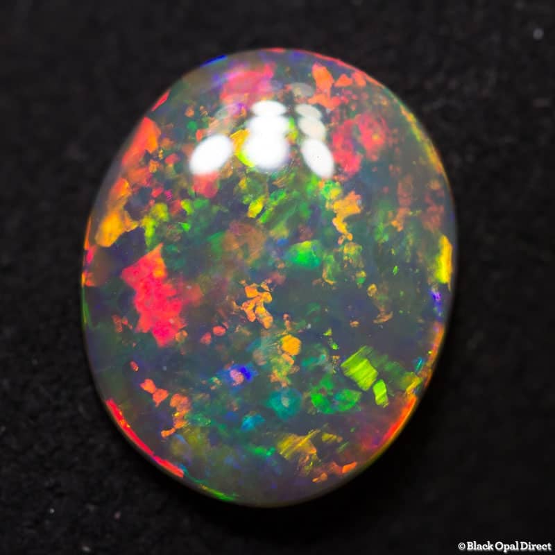 1.93 ct semi black opal 12x9.5x2mm - Image 4