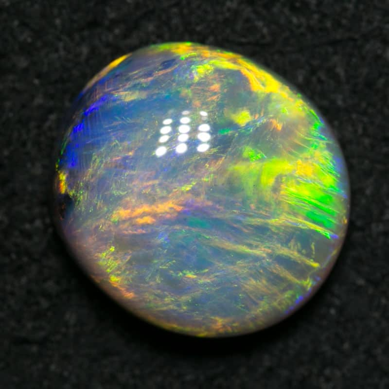 1.94 ct dark opal 9x8.5x4mm - Image 2
