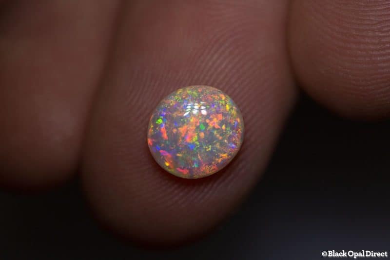 1.94 ct gem double sided crystal opal 9x8x4mm - Image 2