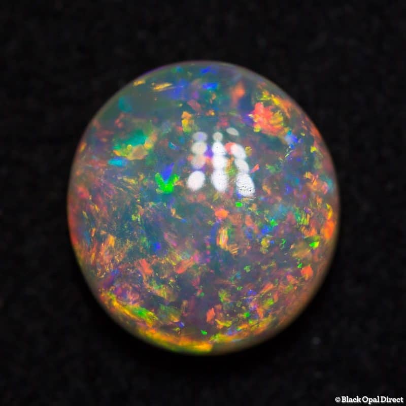 1.94 ct gem double sided crystal opal 9x8x4mm - Image 3