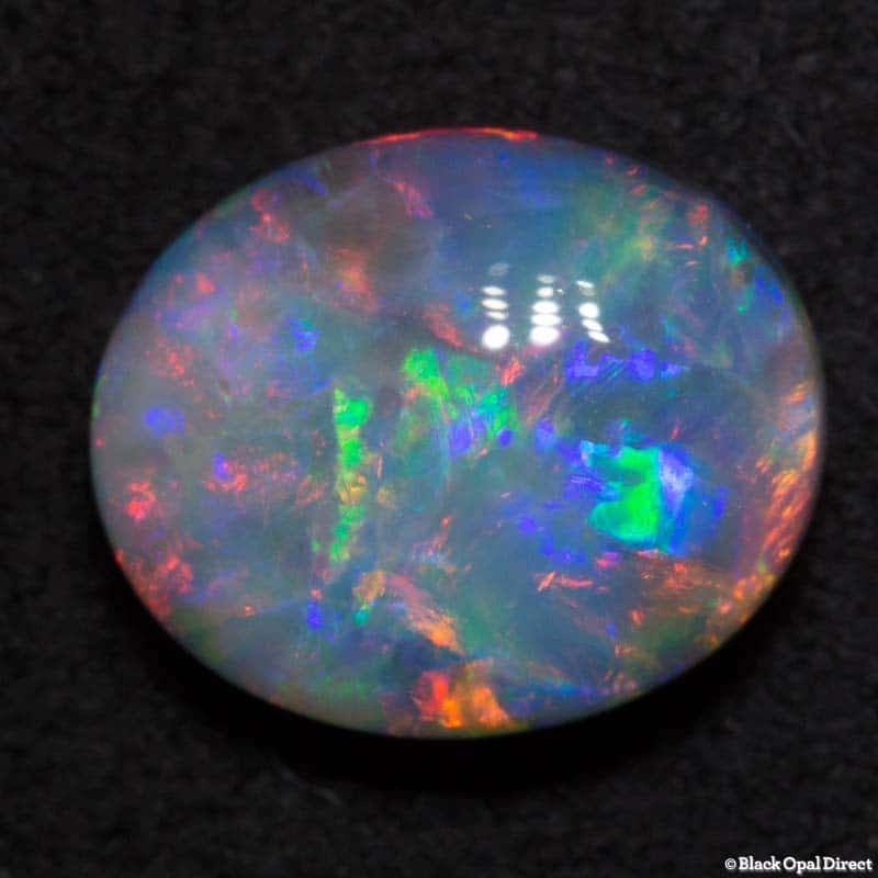 1.94 ct semi black opal 10x8x4mm - Image 2