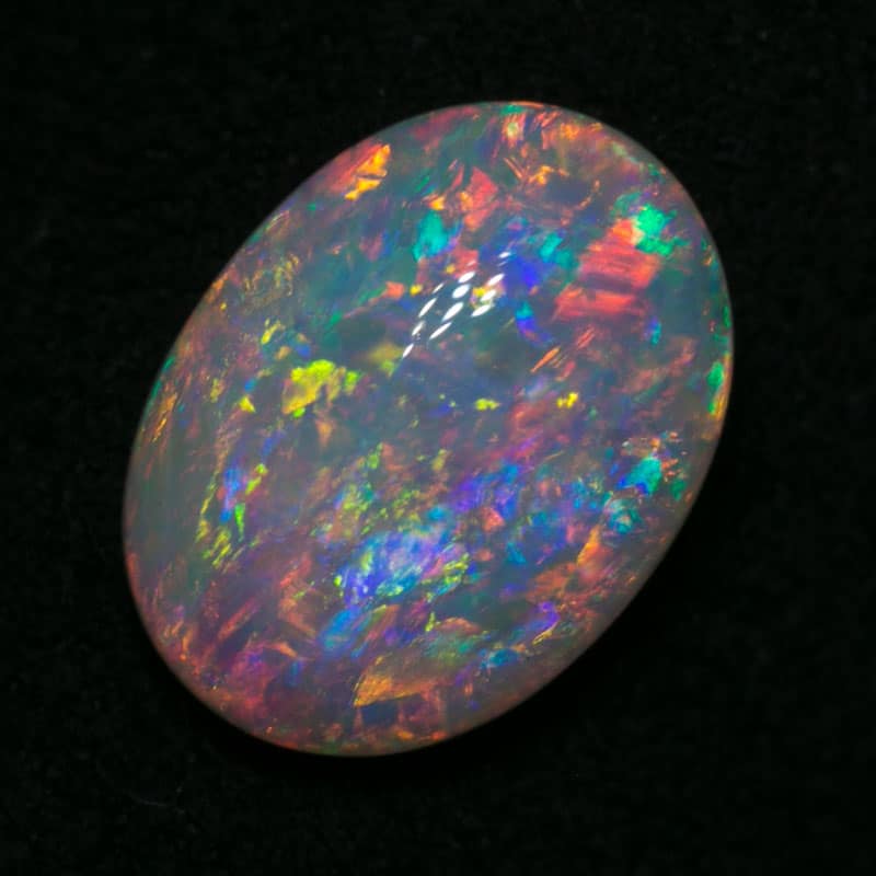 1.94 ct white opal 9.5x7x3mm DEPOSIT - Image 2
