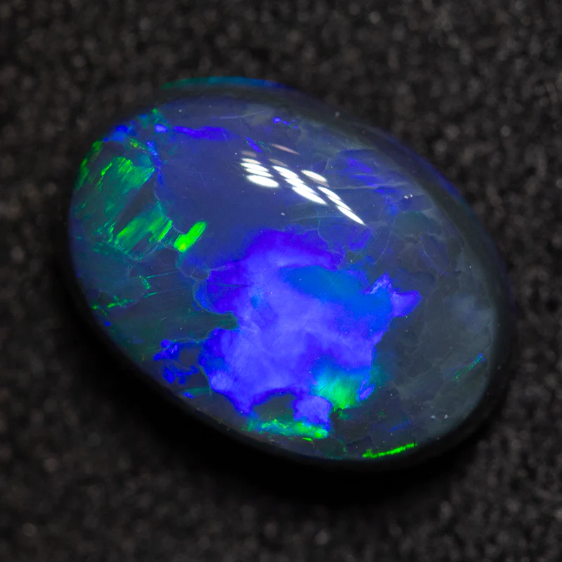 1.95 ct black opal 9.5x6.7x4.6mm - Image 3