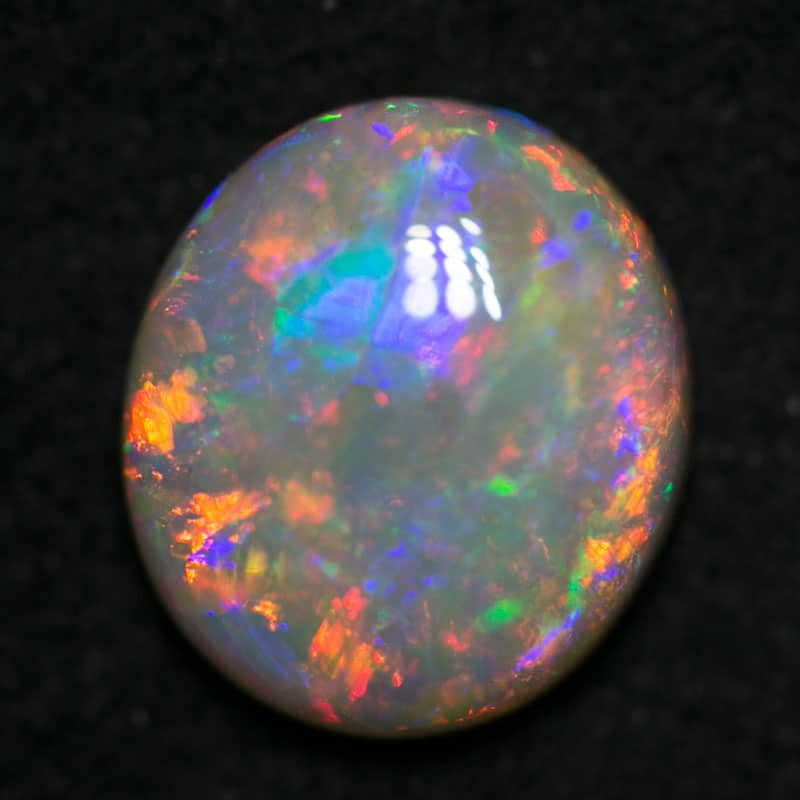 1.95 ct dark opal 9x8x3.5mm - Image 4