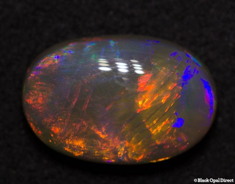 1.96 ct black opal gem 11x7x4mm - Image 3