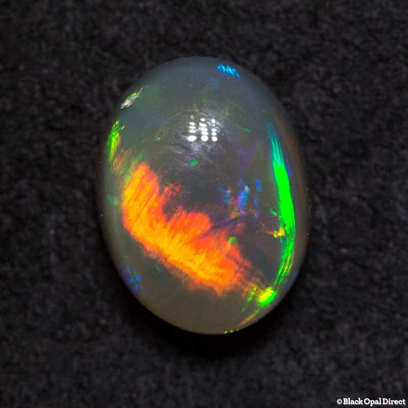 1.96 ct dark crystal opal 9x7x5mm - Image 2