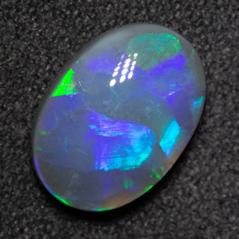 1.98 ct black opal 10.9x7.7x3.5mm - Image 2