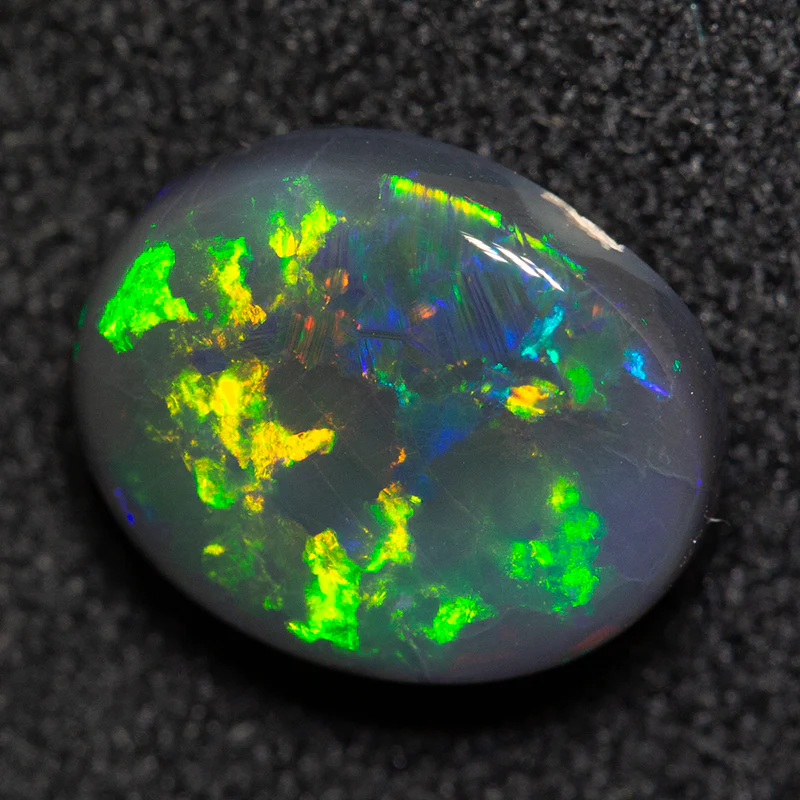 1.99 ct black opal 9.5x7.5x4mm - Image 3