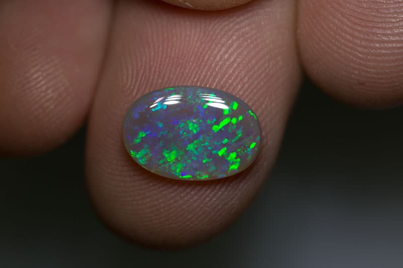 1.99 ct dark opal 12.5x8.5x2mm - Image 3