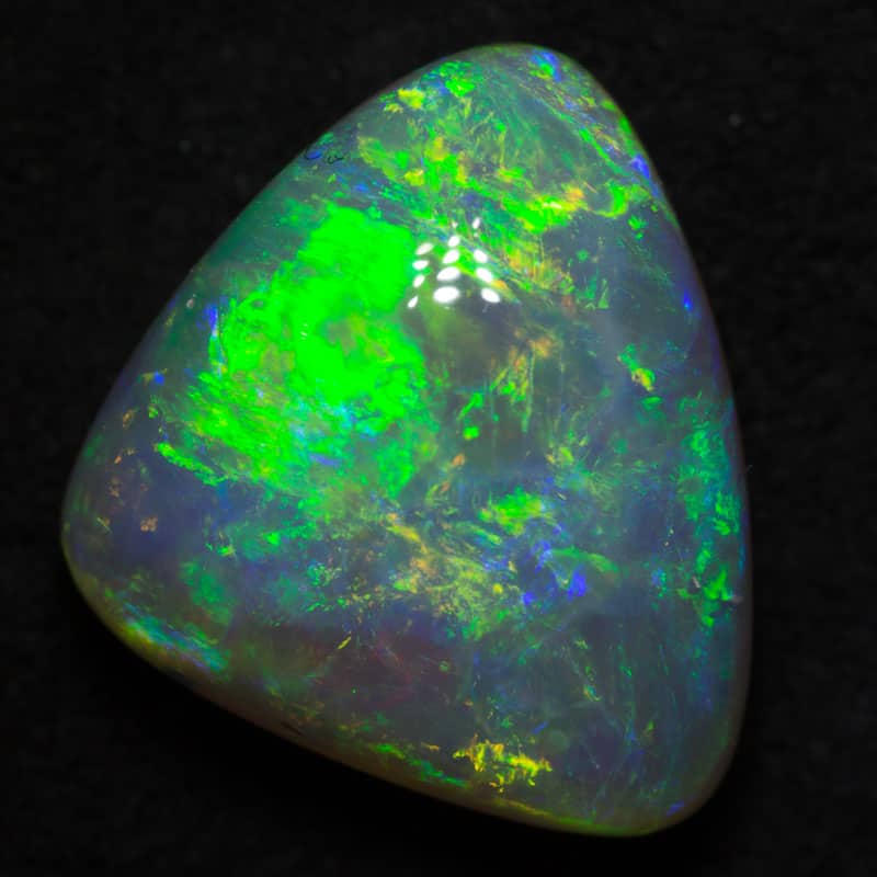 10.03 ct gem crystal opal 16x15x8mm - Image 4