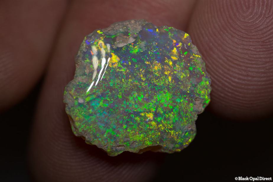 10.06 ct roughly polished crystal opal Nobby 20x16x6mm - Image 2