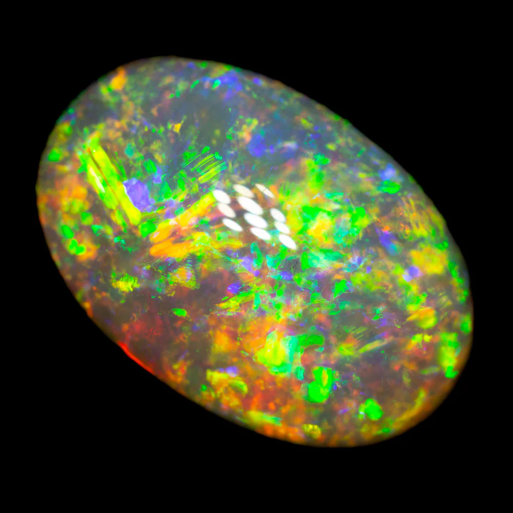 10.07 ct gem crystal opal 17.5x11.7x7.7mm - Image 3