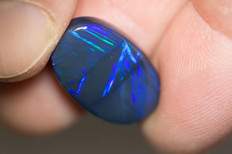 10.57 ct black opal 21x13x6mm - Image 3
