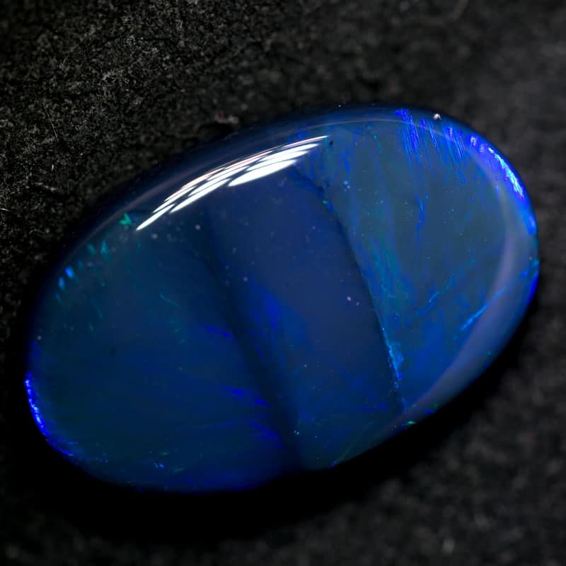 10.57 ct black opal 21x13x6mm - Image 4