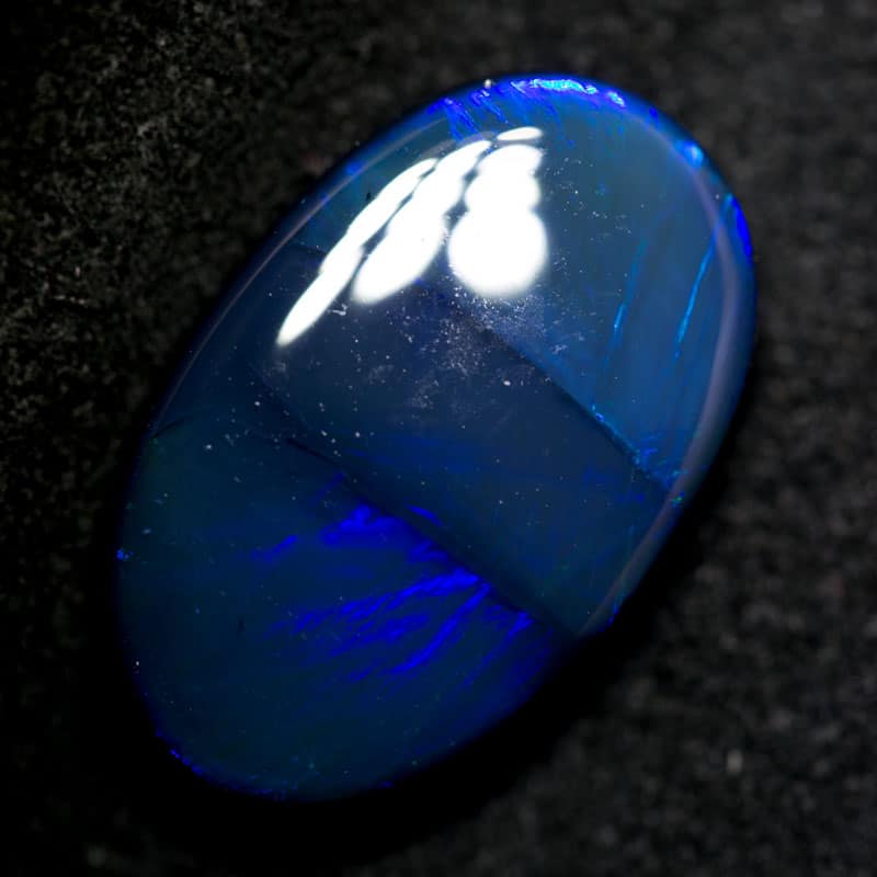 10.57 ct black opal 21x13x6mm - Image 5