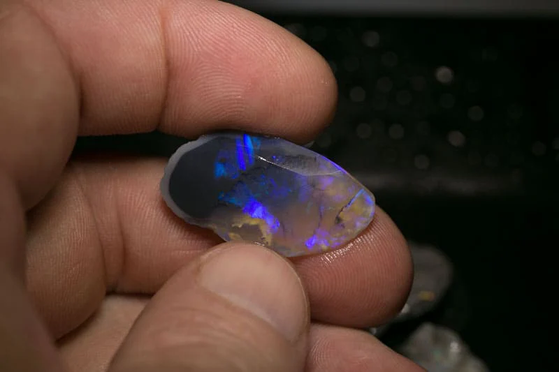 100 ct rough opal parcel 8 pieces - Image 7