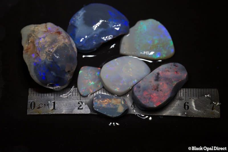 101 ct rough and rubbed opal parcel for intermediate opal cutters - Image 2