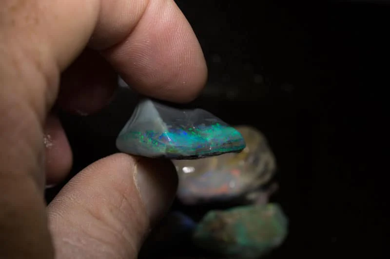 102.60 ct rough opal parcel 4pc - Image 3