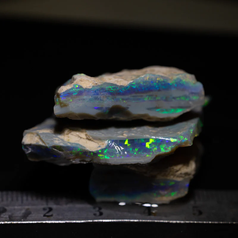106 ct rough opal 3pc - Image 2