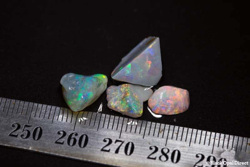 11.29 ct rough opal parcel 4 pieces - Image 2