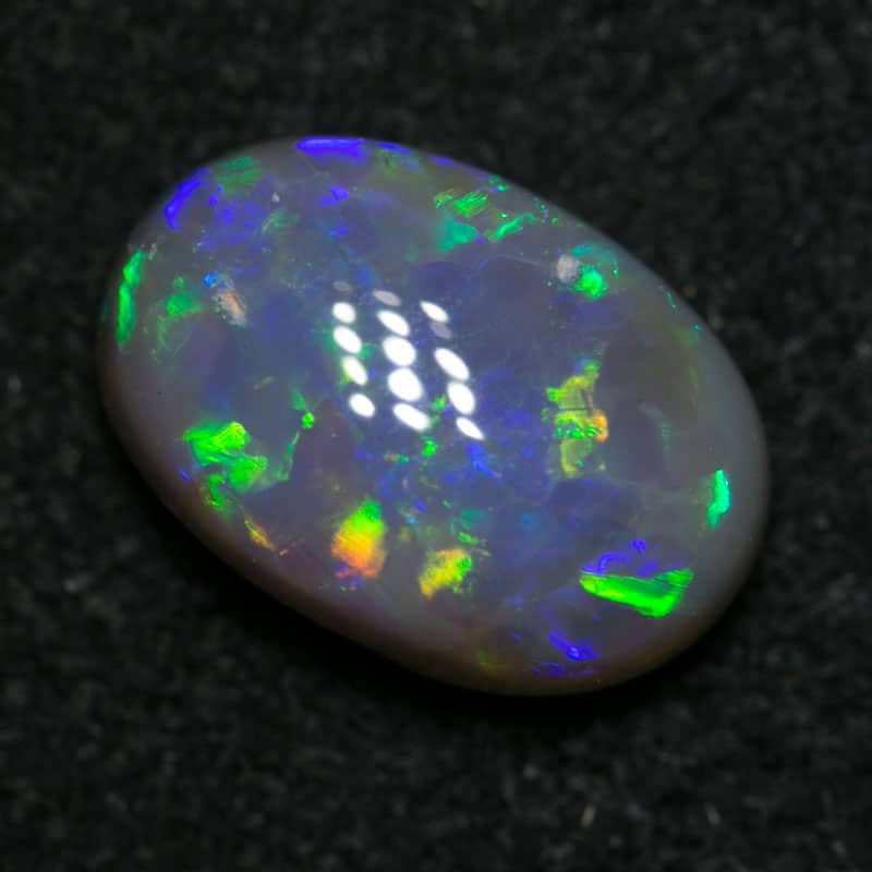1.38 ct dark opal 9x6x4mm - Image 3