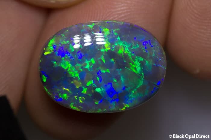 11.75 ct black opal gem large stone 19x14x6.5mm - Image 2