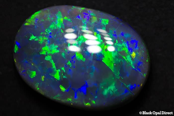 11.75 ct black opal gem large stone 19x14x6.5mm - Image 3