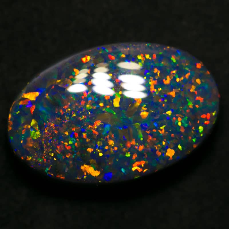 11.76 ct gem black opal collectors piece 20.5x13x6.5mm - Image 4