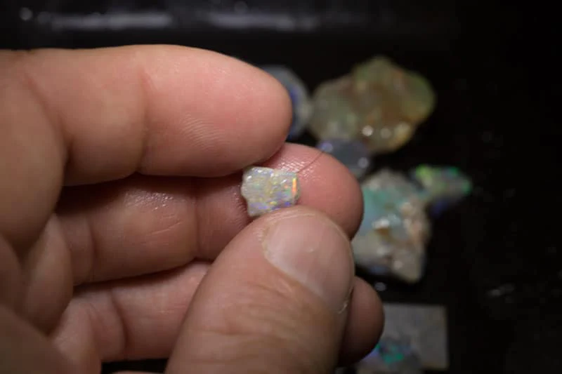 112 ct rough opal parcel 19 pieces - Image 4