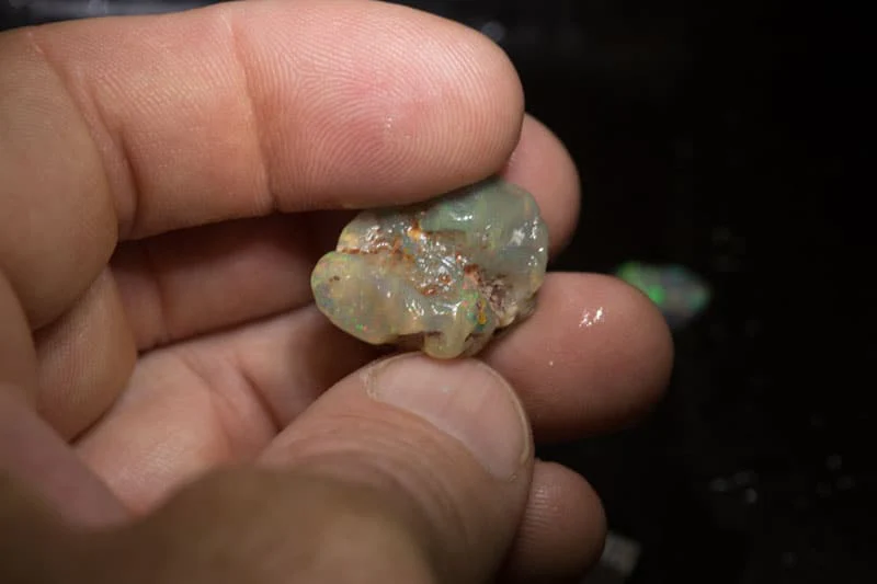 112 ct rough opal parcel 19 pieces - Image 5