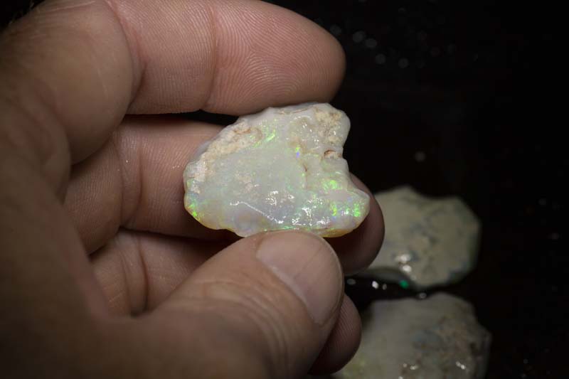 114ct rough opal parcel 5pc - Image 2