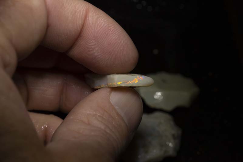 114ct rough opal parcel 5pc - Image 3