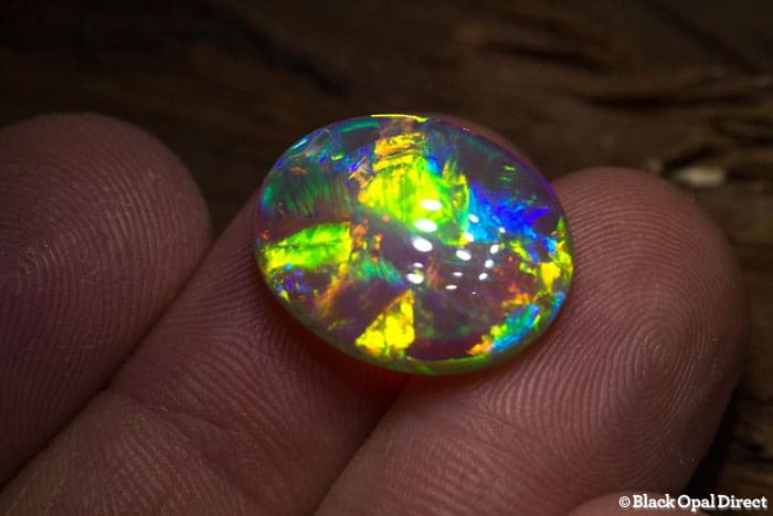 12.18 ct gem crystal opal 19.5x15x6.5mm - Image 2