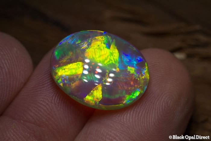 12.18 ct gem crystal opal 19.5x15x6.5mm - Image 3