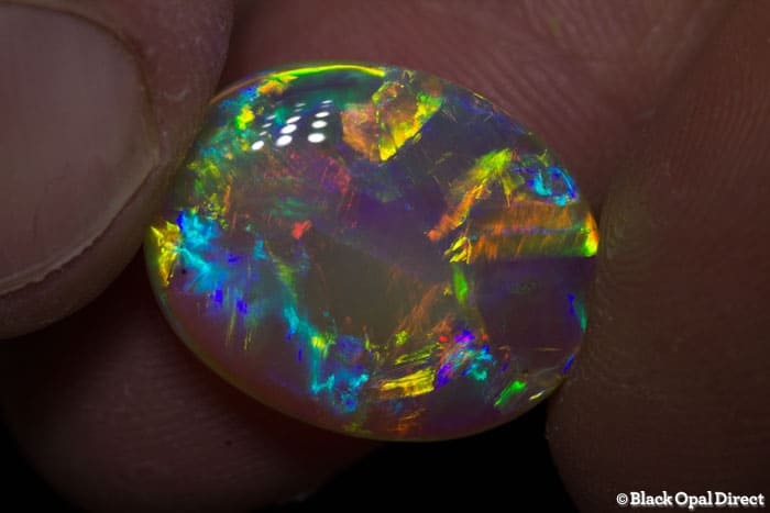 12.18 ct gem crystal opal 19.5x15x6.5mm - Image 5