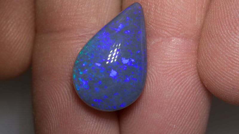 12.36 ct black opal 21x13x8mm - Image 2