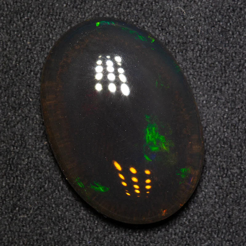 12.60 ct black opal 20.9x14.8x5.8mm - Image 3