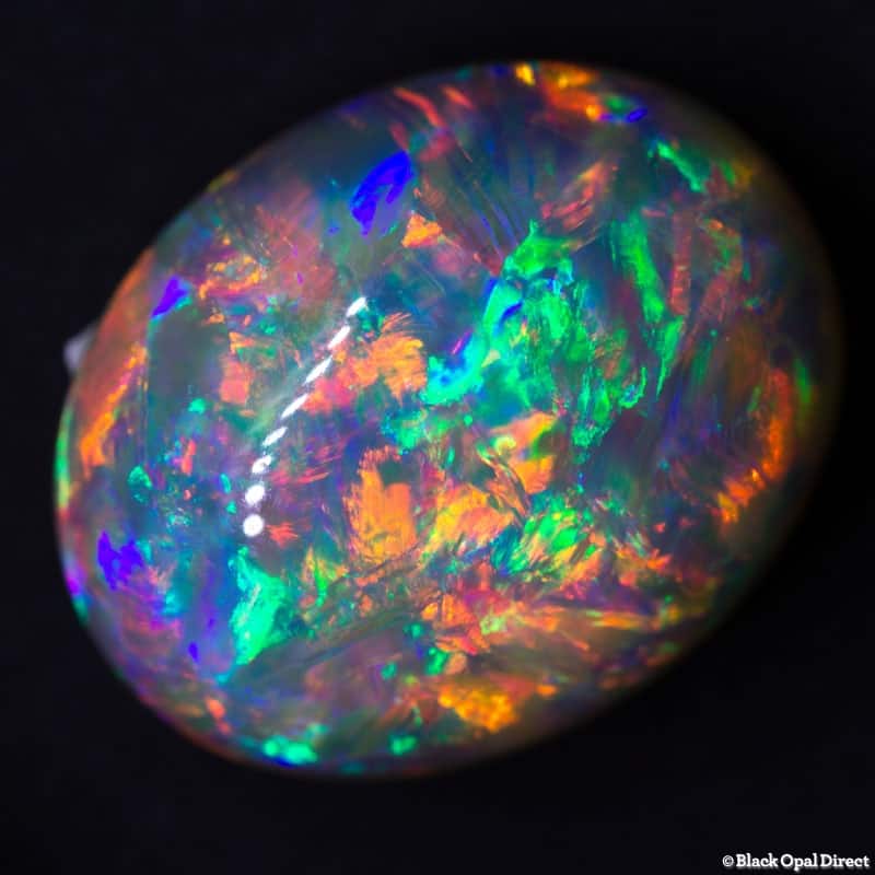 12.67 ct gem crystal opal 18x14x8mm - Image 3